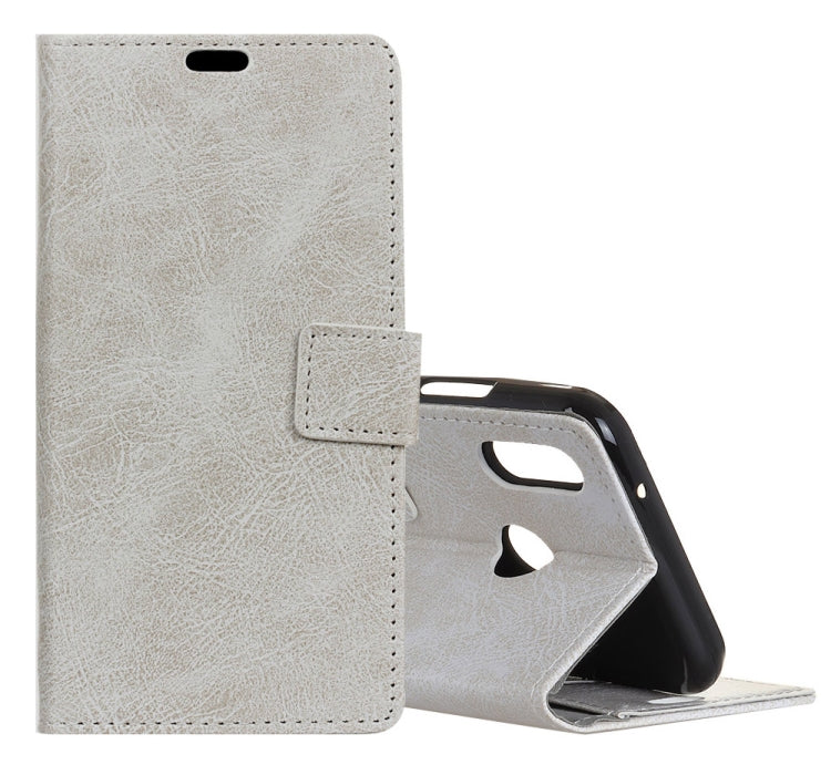 For Huawei P20 Lite Retro Crazy Horse Texture Horizontal Flip Leather Case with Holder & Card Slots & Wallet & Photo Frame