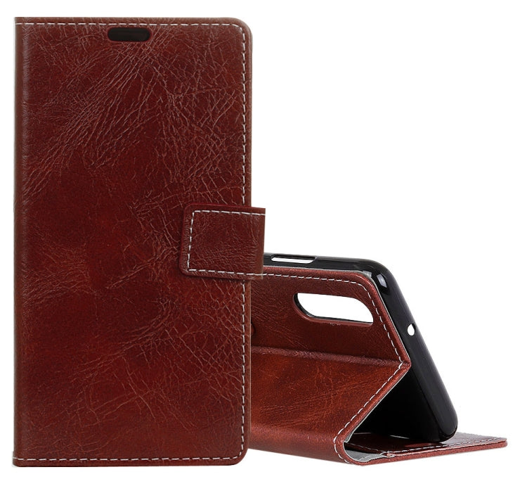 For Huawei P20 Pro Retro Crazy Horse Texture Horizontal Flip Leather Case with Holder & Card Slots & Wallet & Photo Frame