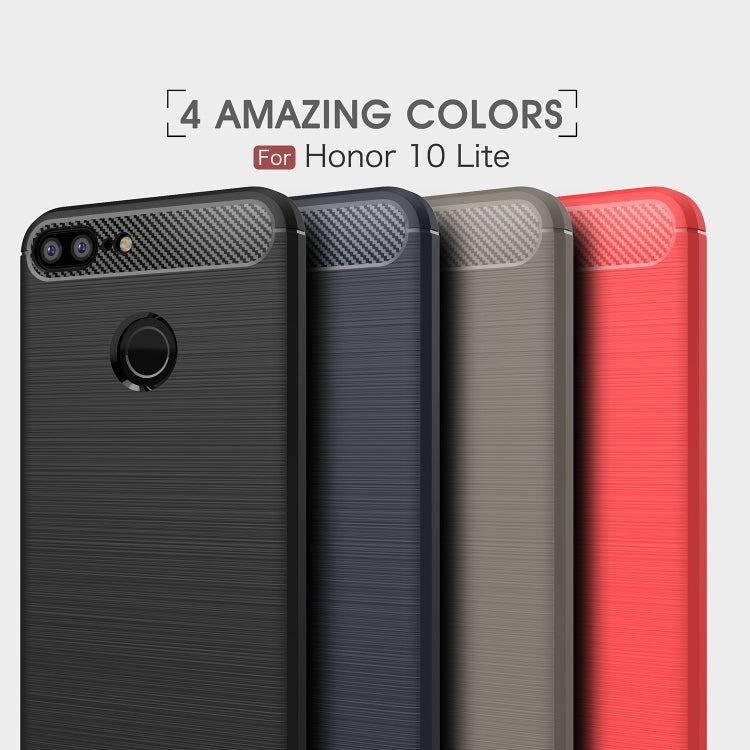 Brushed Texture Carbon Fiber Shockproof TPU for Huawei Honor 9i