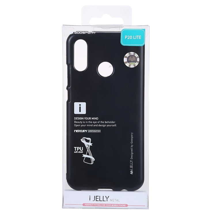 GOOSPERY I JELLY METAL TPU Case for Huawei P20 Lite