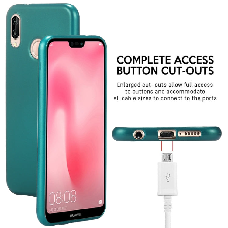 GOOSPERY I JELLY METAL TPU Case for Huawei P20 Lite