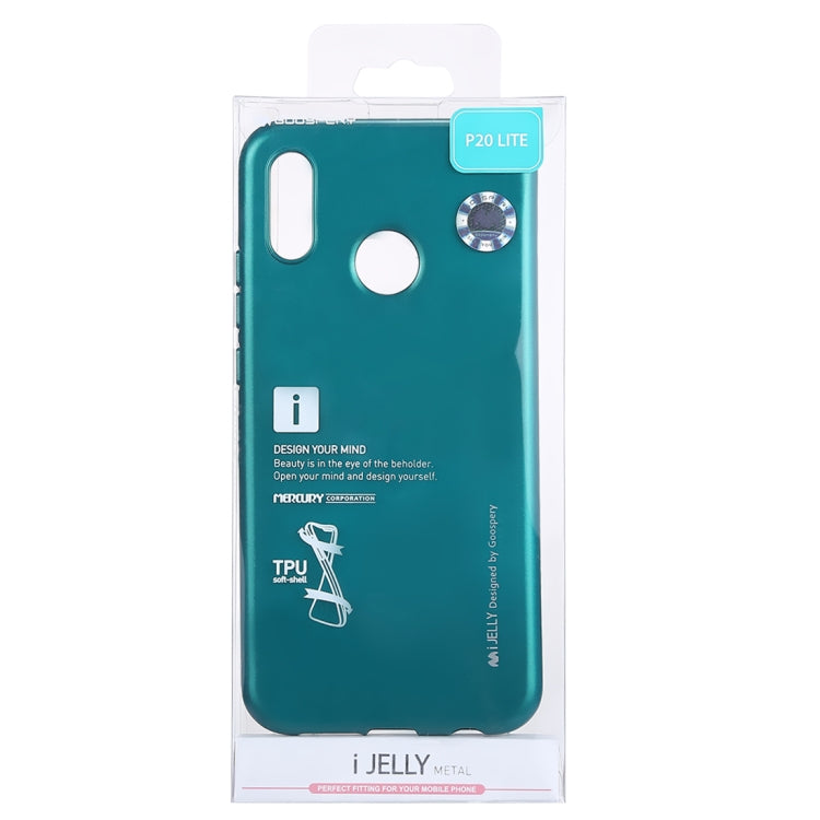 GOOSPERY I JELLY METAL TPU Case for Huawei P20 Lite