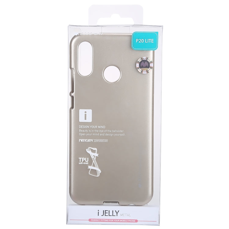GOOSPERY I JELLY METAL TPU Case for Huawei P20 Lite
