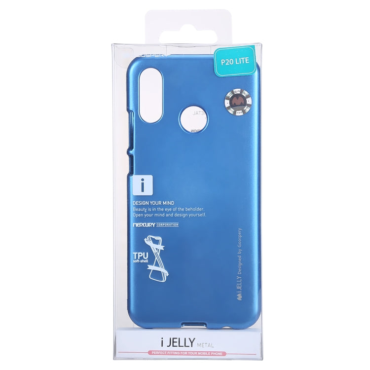 GOOSPERY I JELLY METAL TPU Case for Huawei P20 Lite