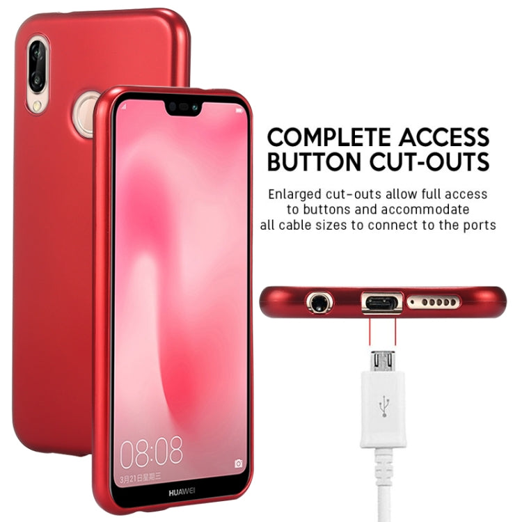 GOOSPERY I JELLY METAL TPU Case for Huawei P20 Lite