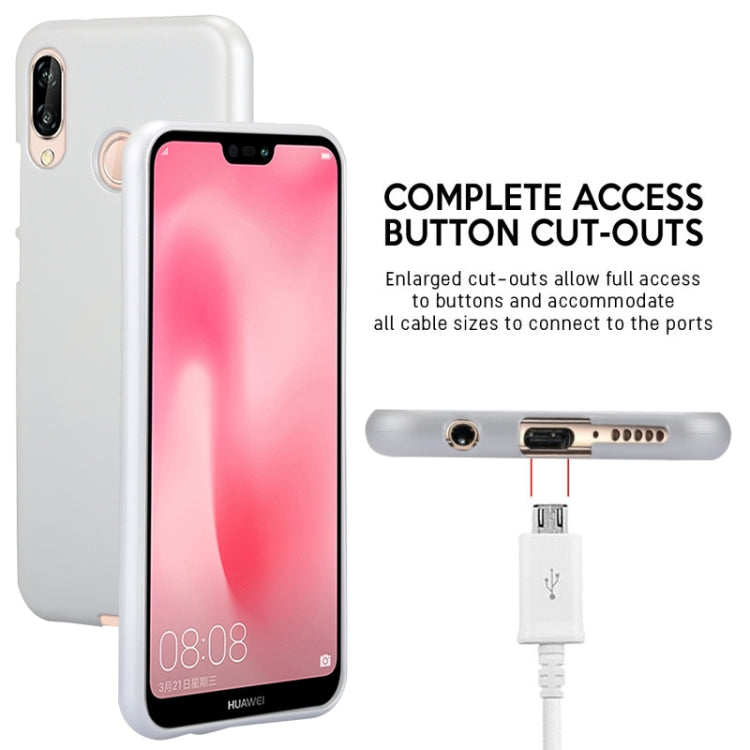 GOOSPERY I JELLY METAL TPU Case for Huawei P20 Lite