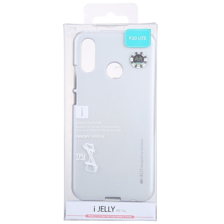 GOOSPERY I JELLY METAL TPU Case for Huawei P20 Lite