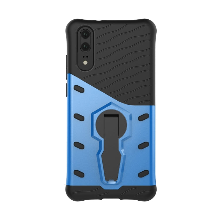 360 Degree Spin Armor TPU+PC Case for Huawei P20,with Holder