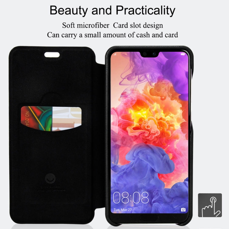 Lenuo Ledream Series Litchi Texture Horizontal Flip PU Leather Case for Huawei P20, with Card Slot