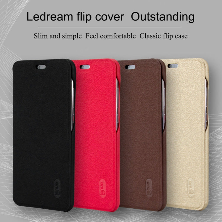 Lenuo Ledream Series Litchi Texture Horizontal Flip PU Leather Case for Huawei P20, with Card Slot