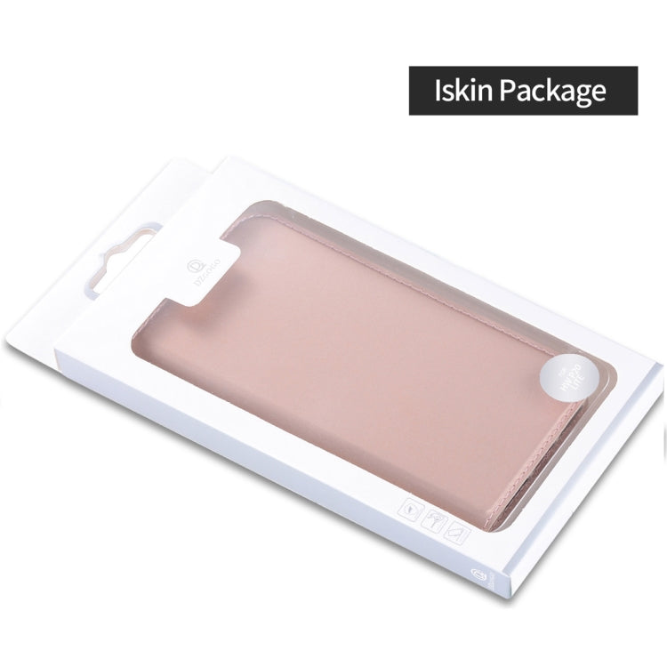 DZGOGO ISKIN Series Slight Frosted PU+ TPU Case for Huawei P20 Lite