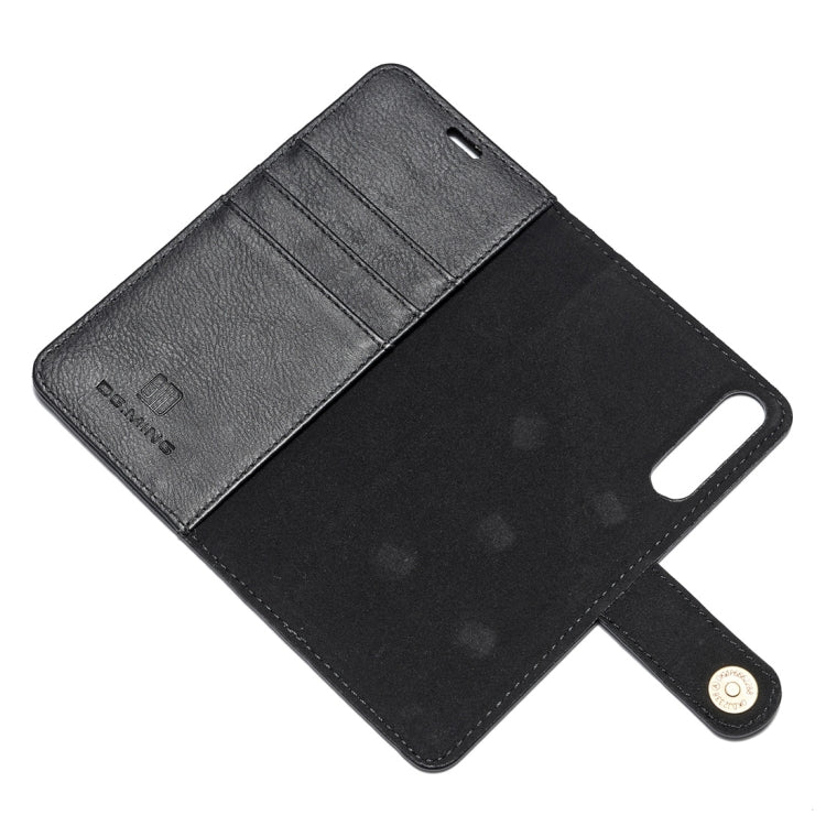 Crazy Horse Texture Flip Detachable Magnetic Leather Case for Huawei P20 Pro, with Holder & Card Slots & Wallet