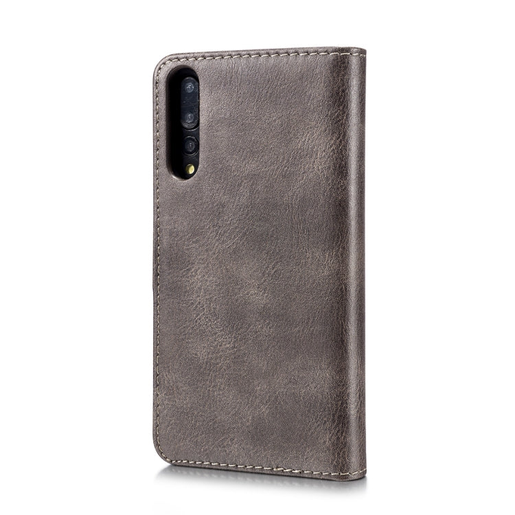 Crazy Horse Texture Flip Detachable Magnetic Leather Case for Huawei P20 Pro, with Holder & Card Slots & Wallet