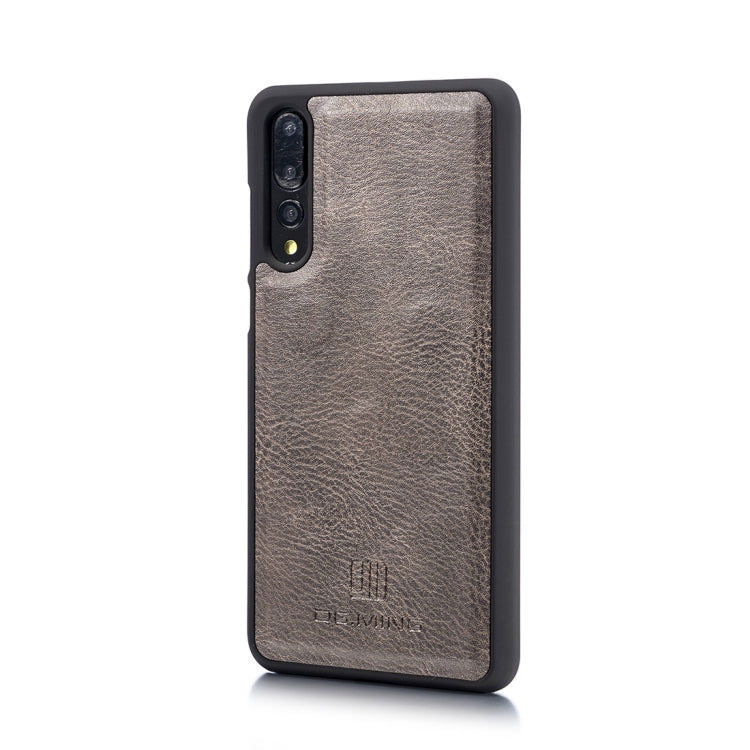 Crazy Horse Texture Flip Detachable Magnetic Leather Case for Huawei P20 Pro, with Holder & Card Slots & Wallet