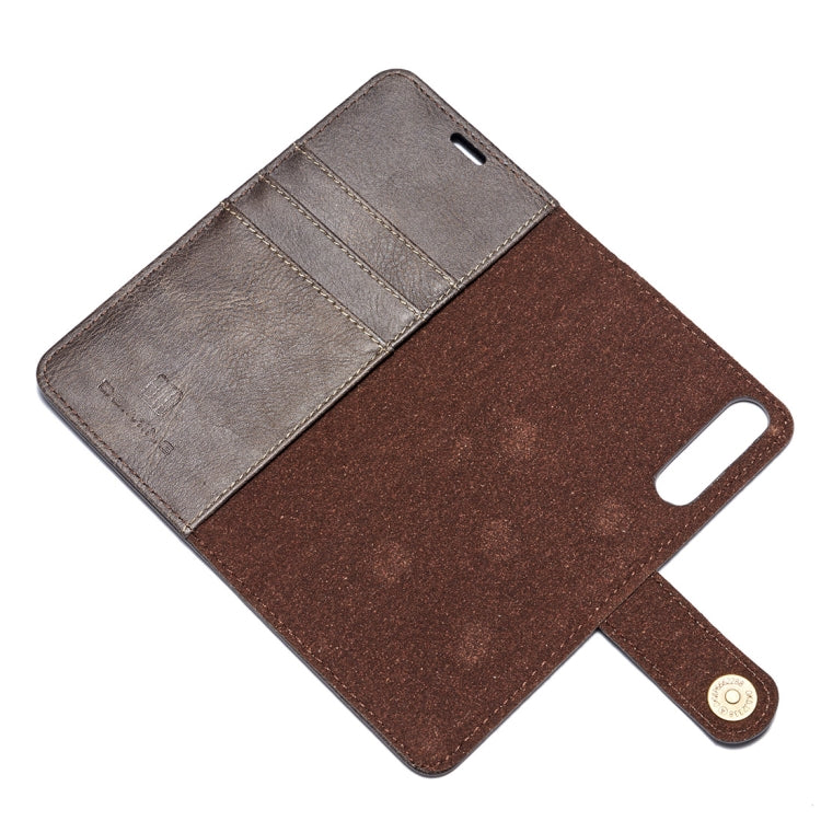 Crazy Horse Texture Flip Detachable Magnetic Leather Case for Huawei P20 Pro, with Holder & Card Slots & Wallet