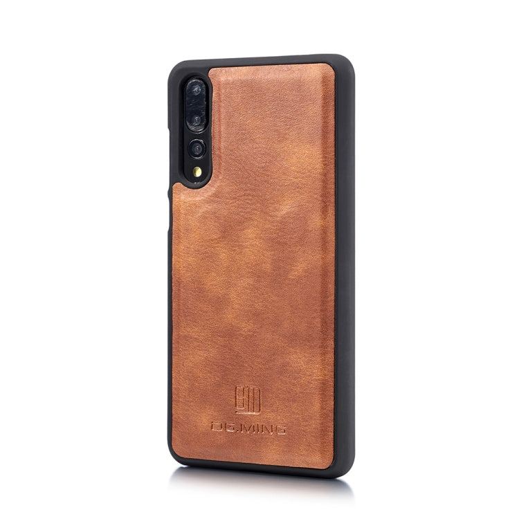 Crazy Horse Texture Flip Detachable Magnetic Leather Case for Huawei P20 Pro, with Holder & Card Slots & Wallet