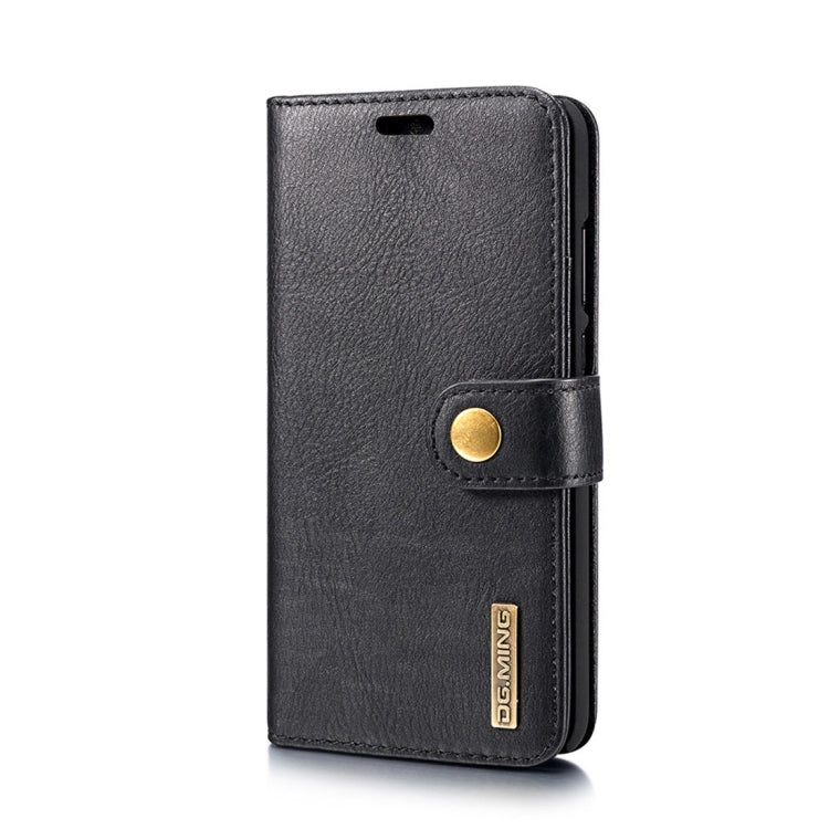 Crazy Horse Texture Flip Detachable Magnetic Leather Case for Huawei P20, with Holder & Card Slots & Wallet