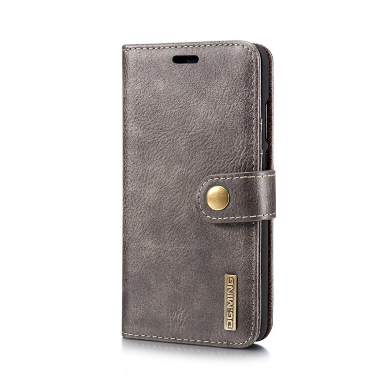 Crazy Horse Texture Flip Detachable Magnetic Leather Case for Huawei P20, with Holder & Card Slots & Wallet
