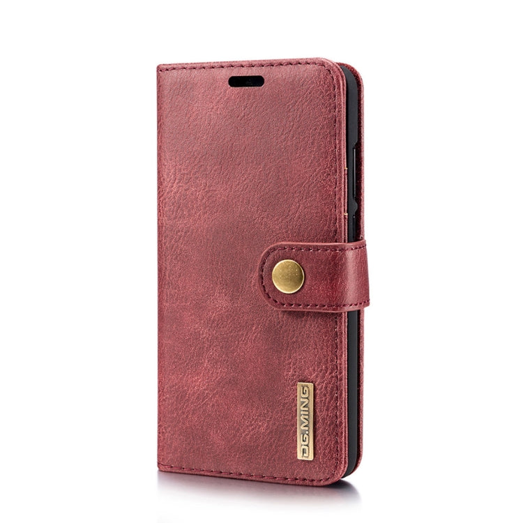 Crazy Horse Texture Flip Detachable Magnetic Leather Case for Huawei P20, with Holder & Card Slots & Wallet