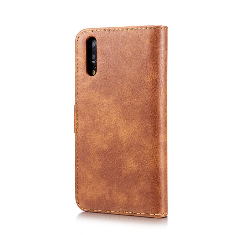 Crazy Horse Texture Flip Detachable Magnetic Leather Case for Huawei P20, with Holder & Card Slots & Wallet