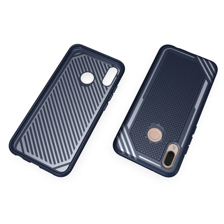 Lattice Texture TPU Shockproof Case for Huawei P20 Lite