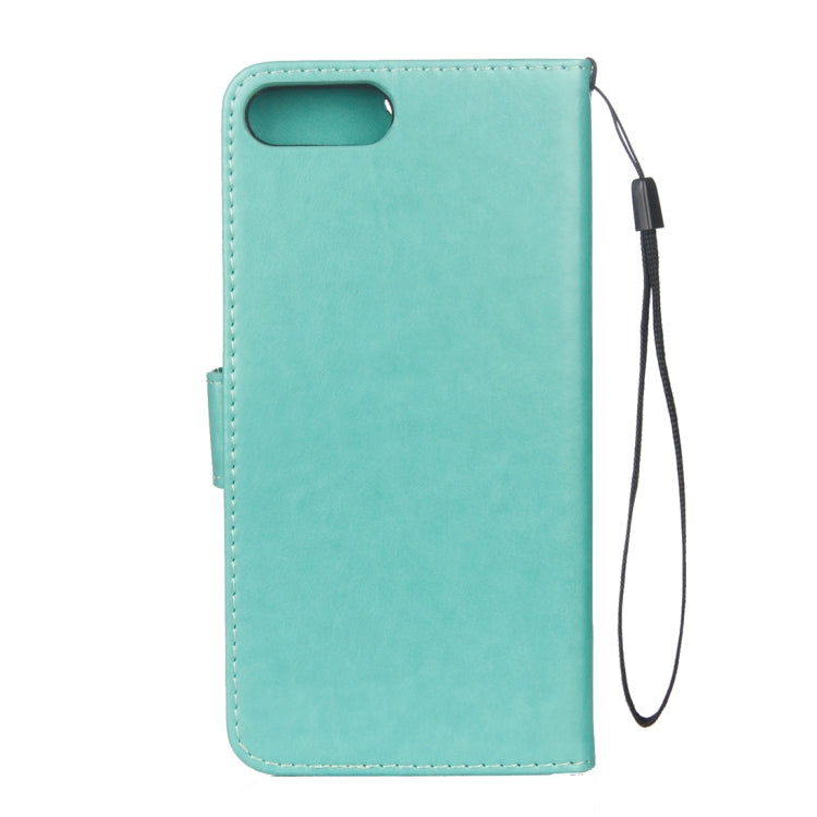 Lotus Butterfly Pattern Horizontal Flip Leather Case for Huawei Honor 10, with Holder & Card Slots & Wallet & Lanyard
