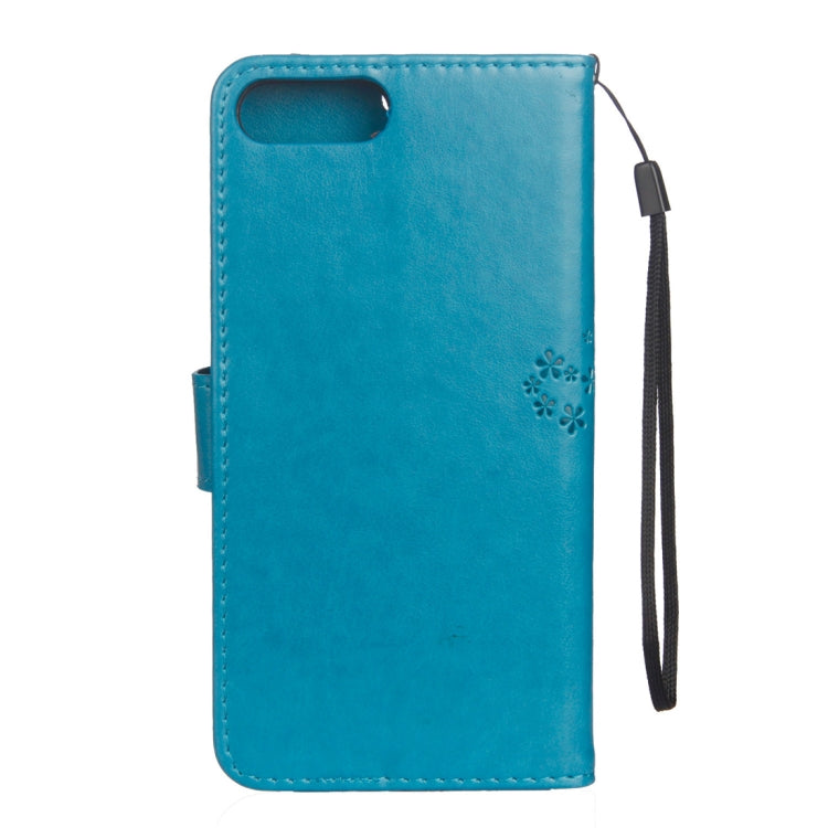 Owl Tree Pattern Horizontal Flip Leather Case for Huawei Honor 10, with Holder & Card Slots & Wallet & Lanyard