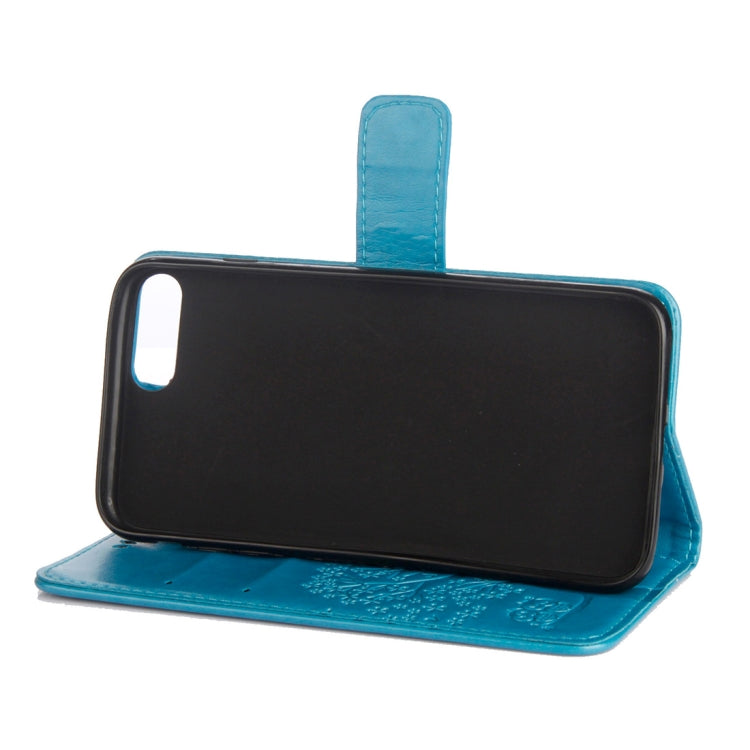 Owl Tree Pattern Horizontal Flip Leather Case for Huawei Honor 10, with Holder & Card Slots & Wallet & Lanyard