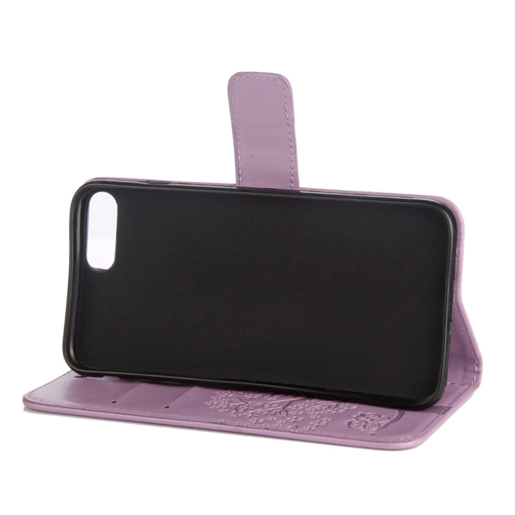 Owl Tree Pattern Horizontal Flip Leather Case for Huawei Honor 10, with Holder & Card Slots & Wallet & Lanyard