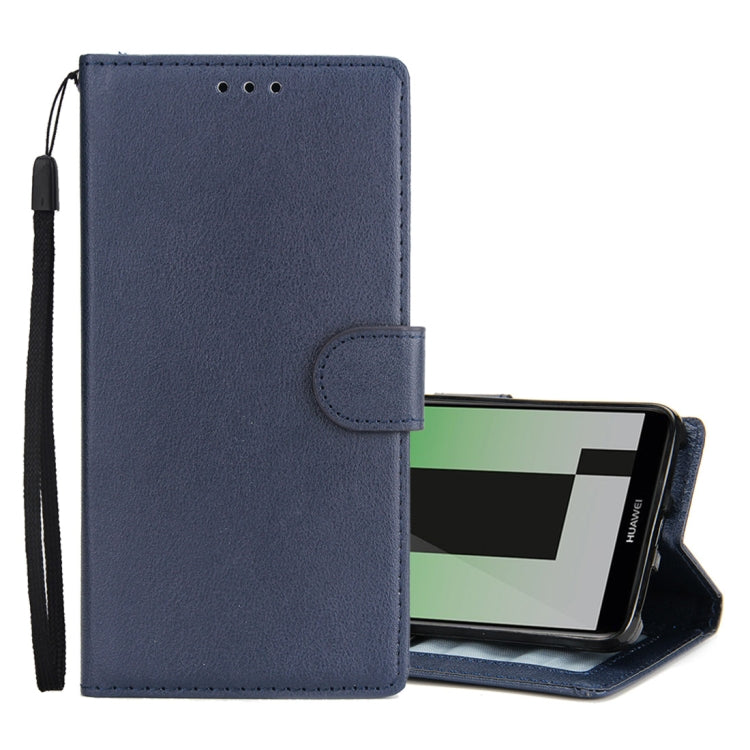 Knead Skin Texture Horizontal Flip Leather Case for Huawei Mate 10 Lite, with Photo Frame & Holder & Card Slots & Wallet & Lanyard