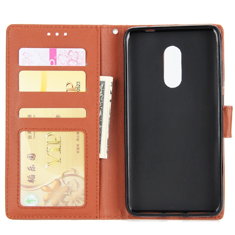 Knead Skin Texture Horizontal Flip Leather Case for Huawei Mate 10 Lite, with Photo Frame & Holder & Card Slots & Wallet & Lanyard