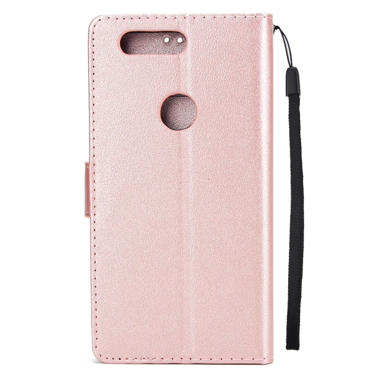 Knead Skin Texture Horizontal Flip Leather Case for Huawei P smart (Enjoy 7S), with Photo Frame & Holder & Card Slots & Wallet & Lanyard