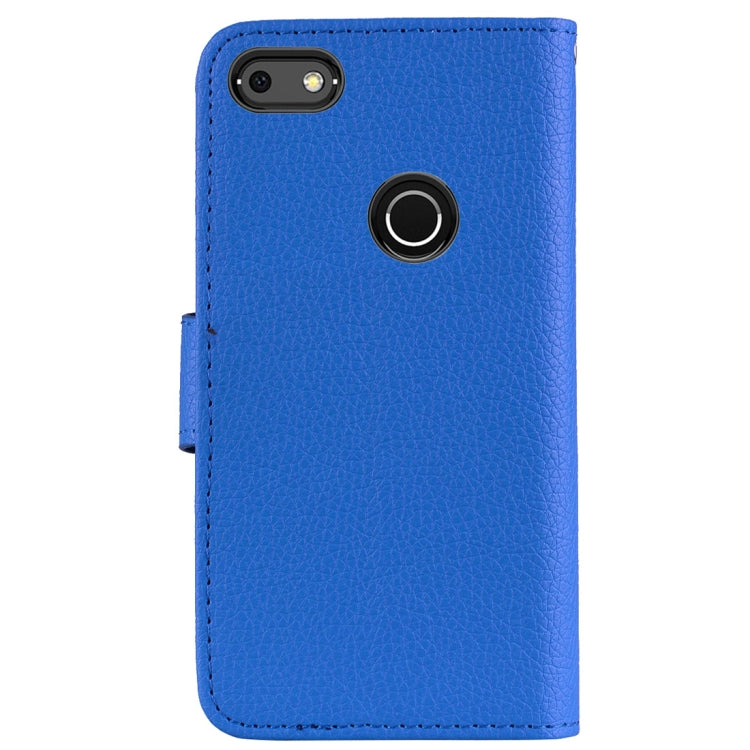 Litchi Texture Horizontal Flip Leather Case for Huawei P9 Lite mini & Enjoy 7 & Y6 Pro 2017 , with Wallet & Holder & Card Slots & Lanyard