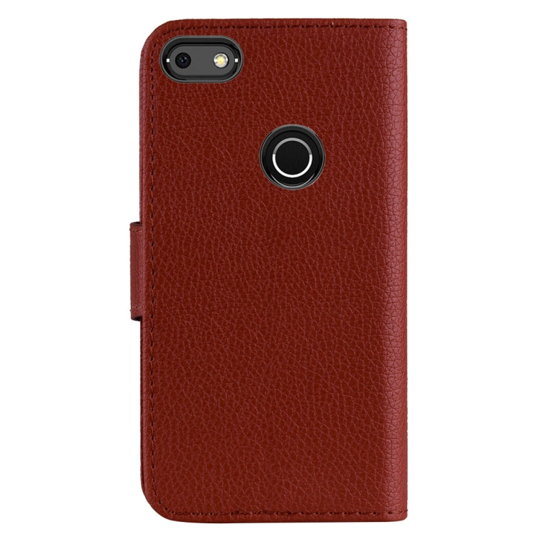 Litchi Texture Horizontal Flip Leather Case for Huawei P9 Lite mini & Enjoy 7 & Y6 Pro 2017 , with Wallet & Holder & Card Slots & Lanyard