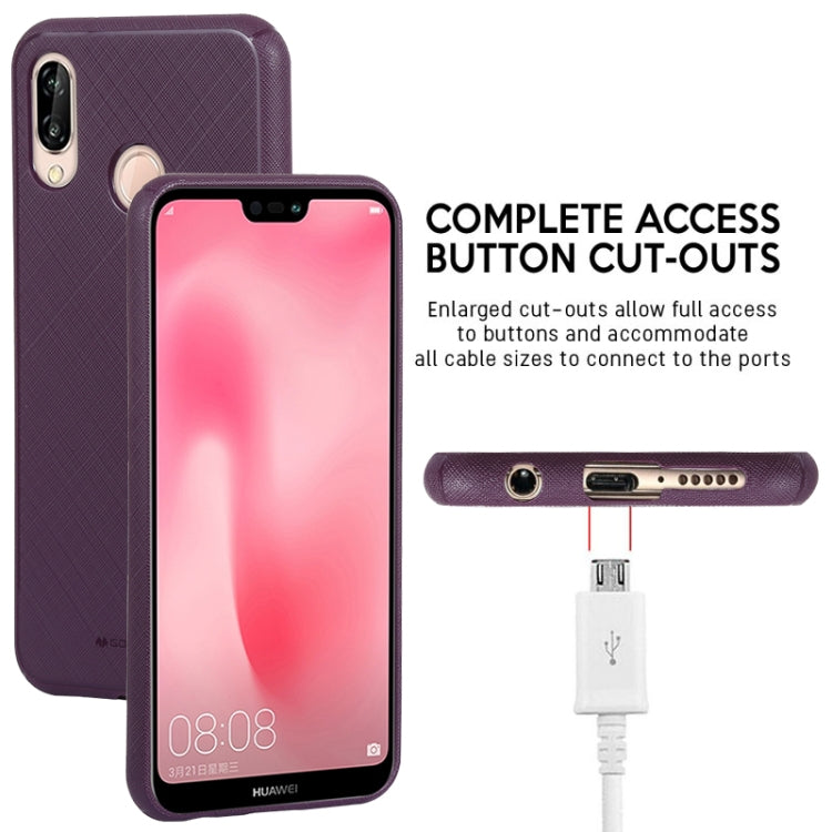 GOOSPERY STYLE LUX Shockproof Soft TPU Case for Huawei P20 Lite / Nova 3e