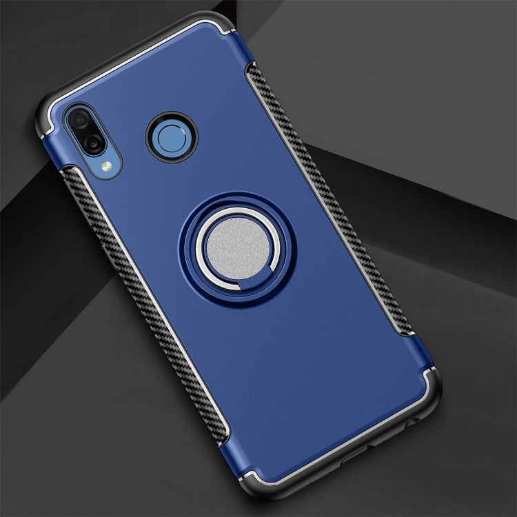Magnetic 360 Degree Rotation Ring Armor Protective Case for Huawei Honor Play