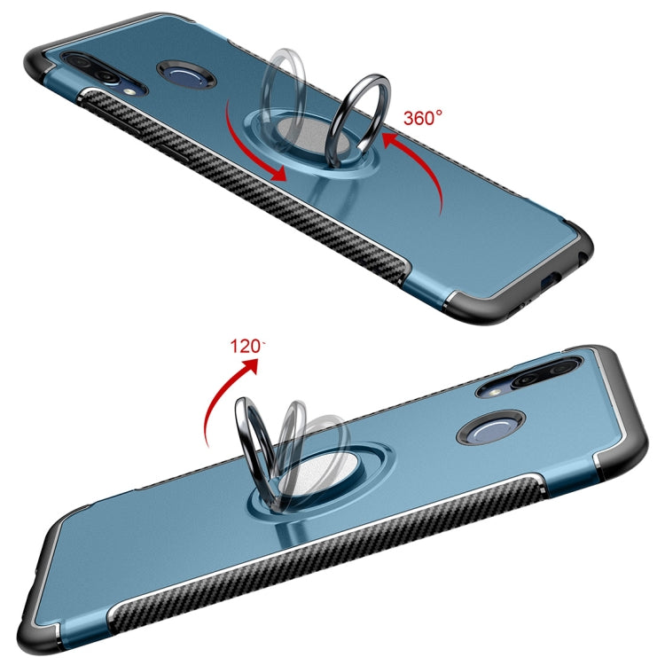 Magnetic 360 Degree Rotation Ring Armor Protective Case for Huawei Honor Play