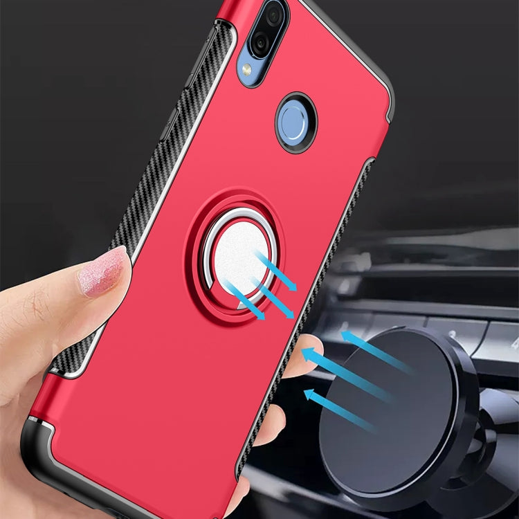 Magnetic 360 Degree Rotation Ring Armor Protective Case for Huawei Honor Play