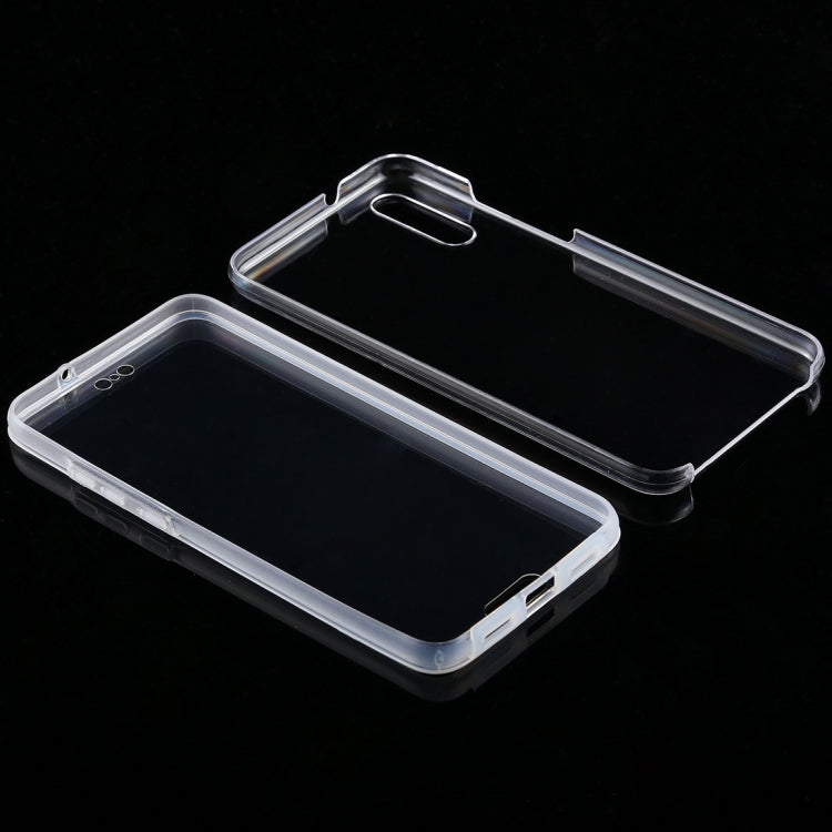 0.75mm Double-sided Ultra-thin Transparent PC + TPU Case for Huawei P20