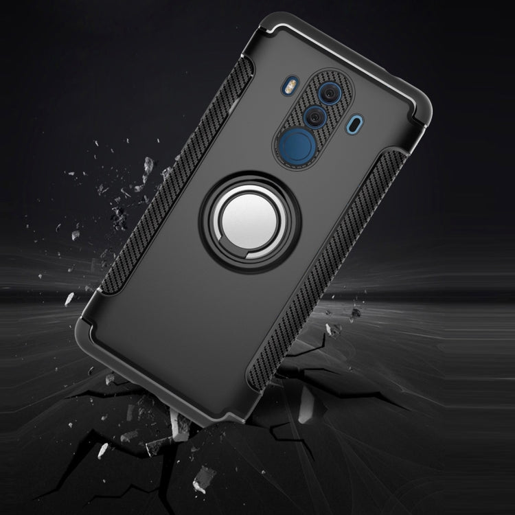Magnetic 360 Degree Rotation Ring Holder Armor Protective Case for Huawei Mate 10 Pro