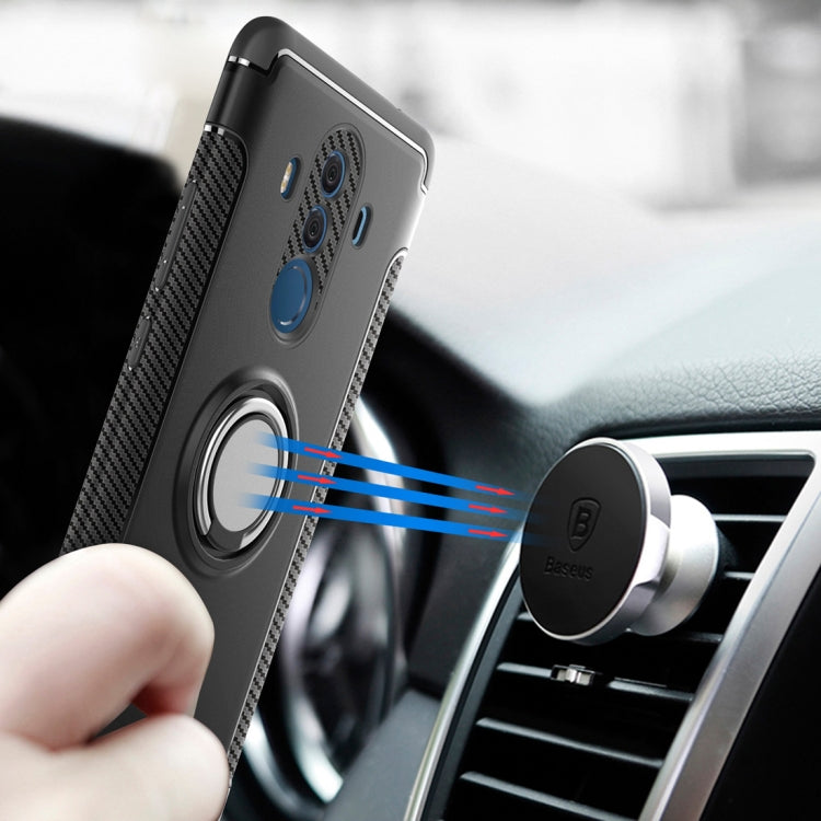 Magnetic 360 Degree Rotation Ring Holder Armor Protective Case for Huawei Mate 10 Pro