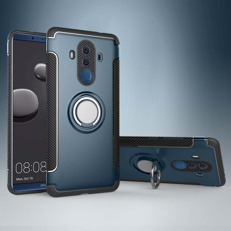 Magnetic 360 Degree Rotation Ring Holder Armor Protective Case for Huawei Mate 10 Pro