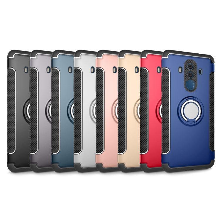 Magnetic 360 Degree Rotation Ring Holder Armor Protective Case for Huawei Mate 10 Pro