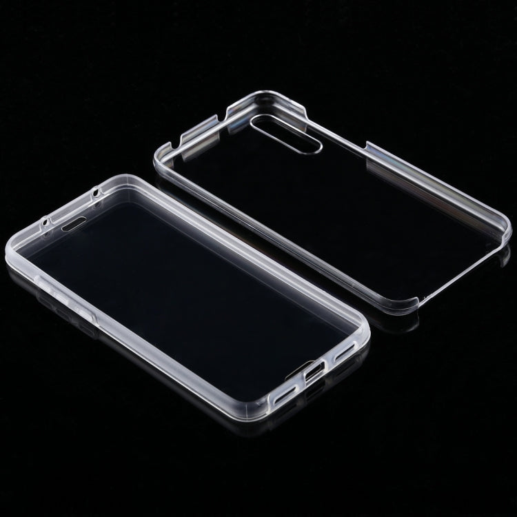 0.75mm Double-sided Ultra-thin Transparent PC + TPU Case for Huawei P20 Pro