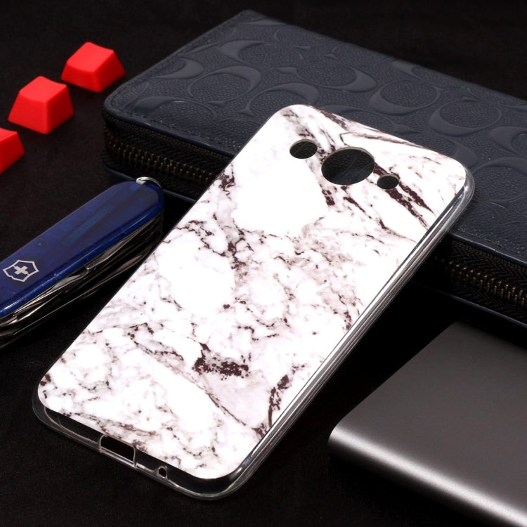 Marble Pattern Soft TPU Case For Huawei Y3 (2018)