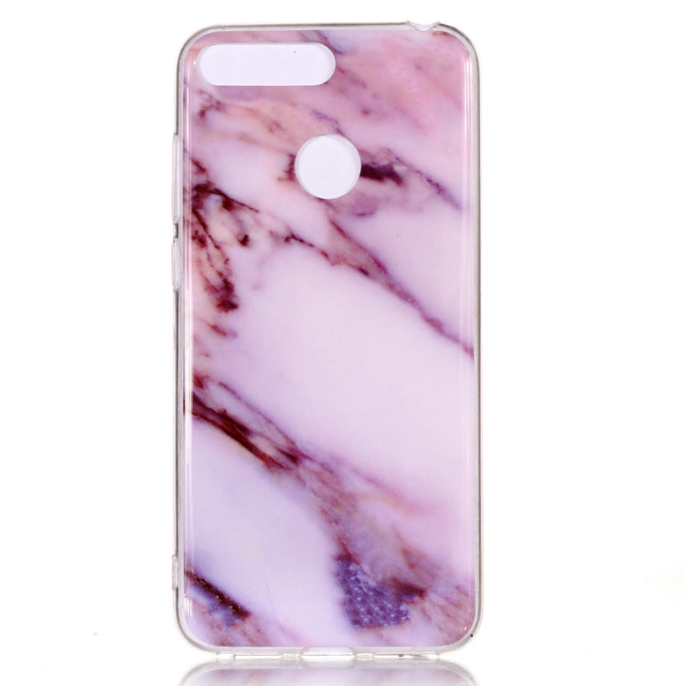 Marble Pattern Soft TPU Case For Huawei Y6 (2018)