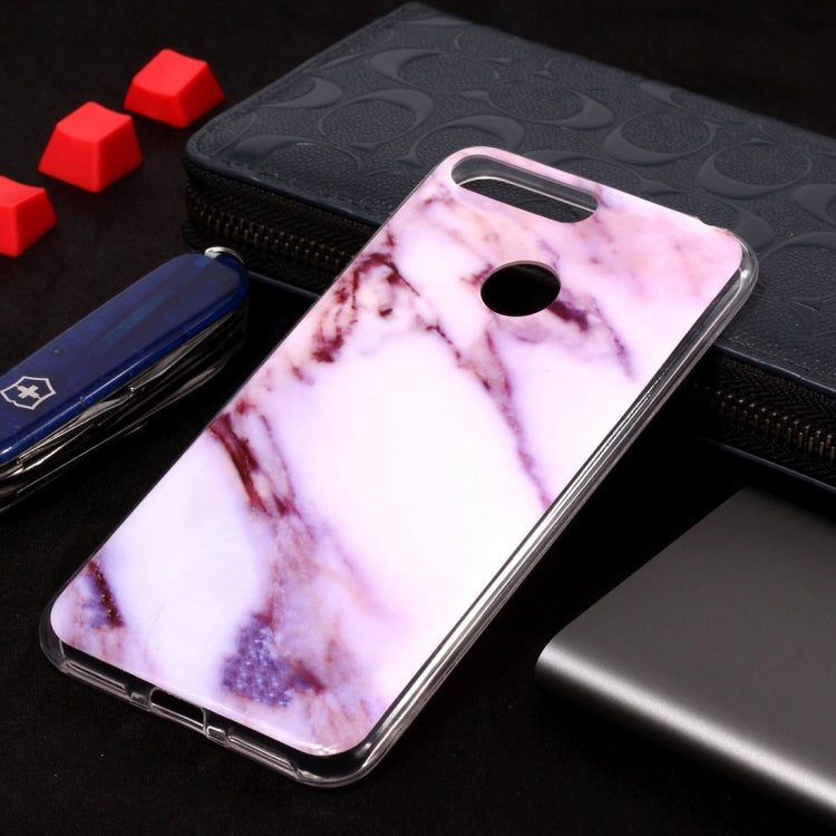 Marble Pattern Soft TPU Case For Huawei Y6 (2018)