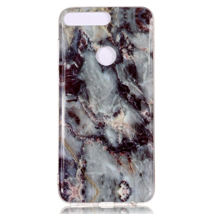 Marble Pattern Soft TPU Case For Huawei Y7 Prime (2018)