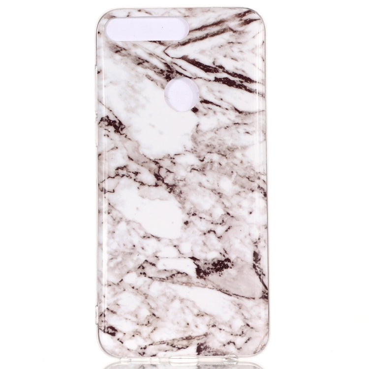 Marble Pattern Soft TPU Case For Huawei Y7 Prime (2018)
