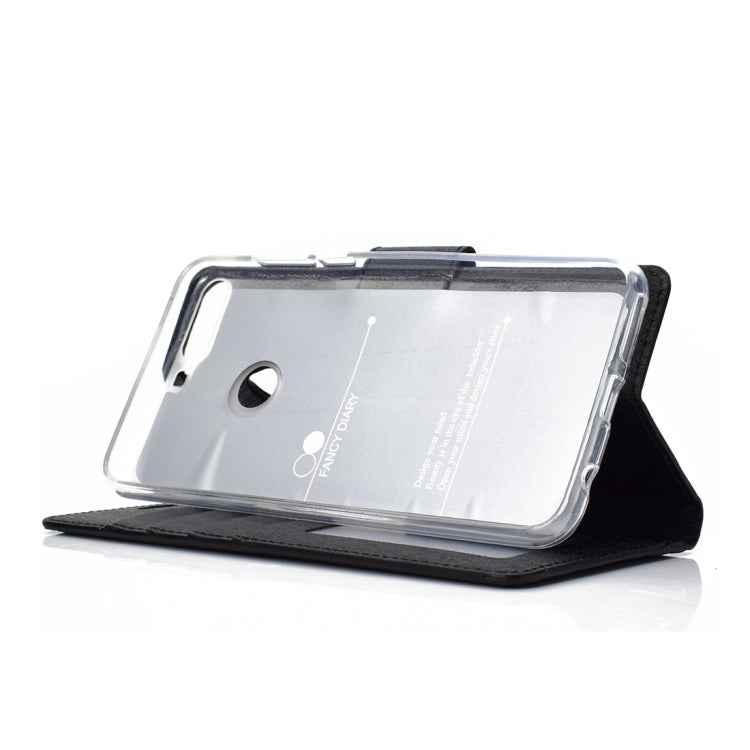 Silk Texture Horizontal Flip Leather Case for Huawei Honor 7A / Y6 Prime (2018) / Y6 Pro (2018), with Holder & Card slots & Wallet & Photo Frame